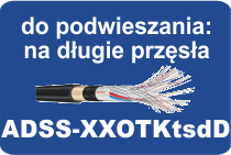 kabel światłowodowy ADSS-XXOTKtsdD