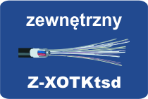 kabel światłowodowy Z-XOTKtsd